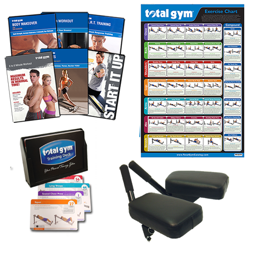 Total Gym personal training system with abcrunch