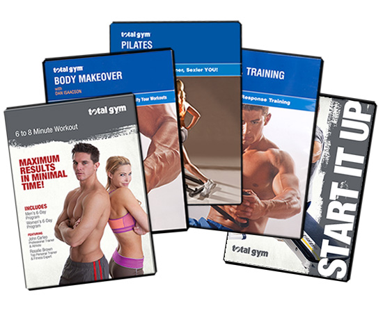 Complete Total Gym dvd set